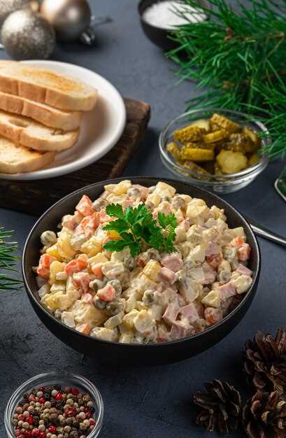 Тонкости смешивания и подачи оливье для насыщенного вкуса